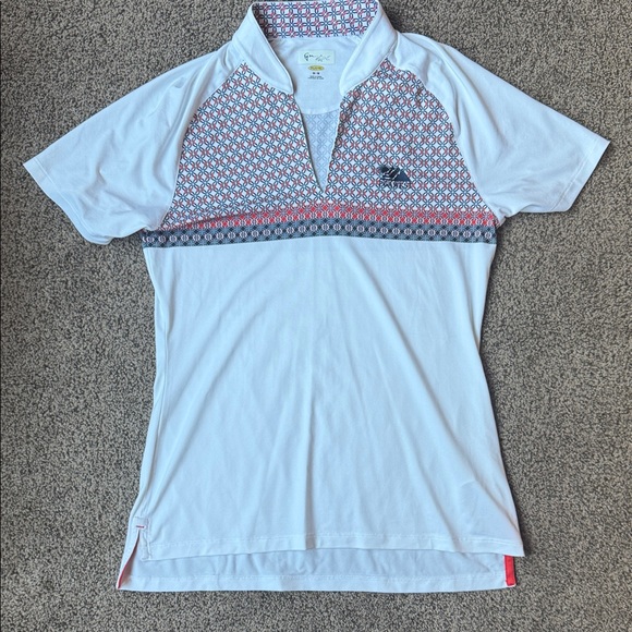 White and Gray Women's Top - Picture 1 of 1